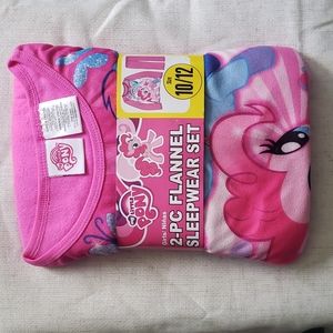 My Little Pony Flannel Pajama Set